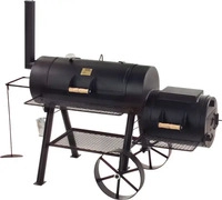 Rumo Barbeque JS-33752, Rumo Barbeque JOEs Smoker 16 Zoll Texas Classic lange Version