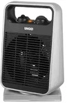 Unold 86116 Heizluefter Rotate - Schwarz/Silber, 2000 Watt, 4 Stufen-Schalter f&uuml;r