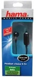 Mono Headset Voice X5 2,5mm Klinke - Schwarz