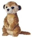 Aurora Mini Flopsies Meerkat 20cm, Spieltiere - Braun