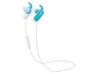 JVC HA-EBT5-A (blau) - Bluetooth Sport In-Ear Kopfhörer (Sporttauglich, Pivot...