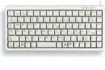 CHERRY G84-4100 Kompakte Kabelgebundene Tastatur, USB/PS2, Hell Grau (QWERTZ - DE),