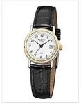 Regent Damenarmbanduhr Leder F828 12120244 - Gold