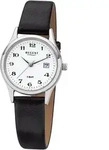 Regent Damenarmbanduhr 7550.40.19 Leder F833 - Schwarz