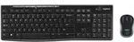 Logitech MK270, Volle Gr&ouml;&szlig;e (100%), Kabellos, RF Wireless, QWERTZ, Schwarz, Maus
