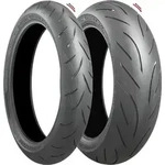 Bridgestone motorcycle-tyres S 21 F ( 110/70 ZR17 TL (54W) M/C, Vorderrad ) - Schwarz