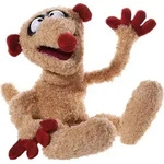 Heunec 583979 JAN & HENRY - Henry Handspielpuppe - Rot