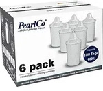 PearlCo 8060, 6 St&uuml;ck(e), PearlCo, Wasserfilterkartusche - Wei&szlig;