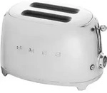 Smeg 50's Style Toaster TSF01SSEU Stahl - Silber