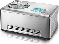 Unold 48876, Unold 48876 Eismaschine Nobile, Edelstahl, 2 Liter, vollautomatischer