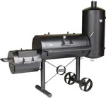 El Fuego Smoker / Holzkohlegrill Kiona Grillfl. 43x39/98x44/&Oslash;42,5(x4) - Schwarz