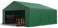 TOOLPORT Lagerzelt 5x6 m Industriezelt Unterstand PVC Plane 750 N dunkelgr&uuml;n...