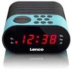 Lenco CR-07 Blue - FM-Radiowecker mit Sleeptimer und doppeltem Alarm - Blau -