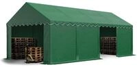 TOOLPORT Lagerzelt 4x8 m Zelthalle Unterstand Weidezelt PVC Plane 700 N...