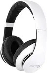 FANTEC SHP-3 weiss/schwarz Stereo Kopfh&ouml;rer mit Mikrofon, A - Schwarz/Wei&szlig;