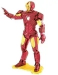 Metal Earth Iron Man, Actionfigur zum Sammeln, 14 Jahr(e), Metall - Gold/Rot