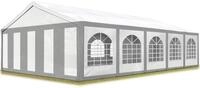 TOOLPORT Hochwertiges Partyzelt 5x10 m Pavillon Zelt ca. PE Plane 450 N...
