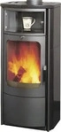 Hark FK-4014286Z7, Kaminofen Hark Opera-B Keramik meteor-schwarz 7 kW Silber