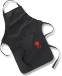 Weber Grill 6474 Grillsch&uuml;rze Schwarz mit rotem Kettle Grill - Schwarz -