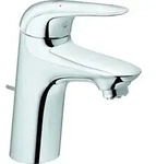 GROHE Eurostyle, Waschbecken, Joystick, 1/2", Chrom - Silber
