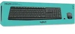 Logitech MK235 - Tastatur-und-Maus-Set - kabellos - 2.4 GHz - Italienisch - Grau