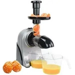 Syntrox Germany Slow Juicer Zeplixa Kaltpress-Entsafter 150W schwarz silber -