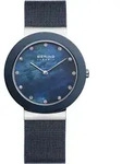 Bering Ceramic Collection 11435-387 Damenarmbanduhr Mit Keramikelementen - Blau