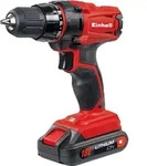 Einhell Akku-Bohrschrauber TC-CD 18-2 Li (2x1,5 Ah) - Schwarz/Rot
