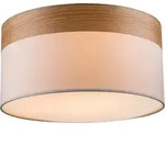 Globo Lighting Deckenleuchte Metall Nickel matt, 3x E27 - Silber