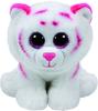 TY Beanie Boos 15cm Glubschi Tiger Tabor mit Glitzeraugen weiß pink Plüsch