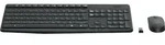 Logitech MK235, Volle Gr&ouml;&szlig;e (100%), Kabellos, RF Wireless, QWERTY, Grau, Maus