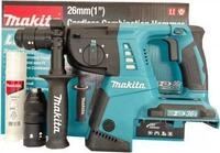 Makita DHR264Z, Schwarz, Blau, 2,6 cm, 1250 RPM, 2,5 J, 5000 BPM, 1,3 cm