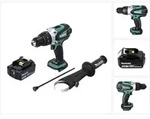 Makita DHP 458 F1 Akku Schlagbohrschrauber 18 V 91 Nm + 1x Akku 3,0 Ah - ohne