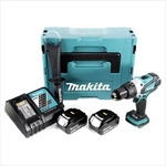 Makita DDF458RMJ, Makita DDF458RMJ, Handbohrmaschine, Schwarz, Blau, 1,3 cm,...
