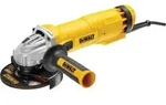 DeWALT DWE4237K, Schwarz, Gelb, 12,5 cm, 11500 RPM, M14, 100 dB, 98 dB