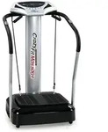 Crazy Fit Vibrationsplatte mit Haltegriffen &ndash; Fitnessger&auml;t f&uuml;r Zuhause, 500W 50