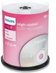 Philips DVD-Rohlinge, 120Min, 4.7GB, Speed 16x, Spindel (100 Disc)