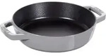 Staub Guss Bratpfanne mit 2 Griffen Graphitgrau 20 cm - Grau