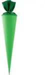 Goldbuch Bastelschult&uuml;te gr&uuml;n, Filzverschluss - 70cm - Gr&uuml;n