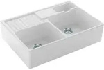 Villeroy & Boch Sp&uuml;lstein Doppelbecken Sp&uuml;lstein Doppelbecken 632391, 895 x 630 mm,