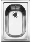 BLANCO EE 3 x 4, Edelstahl, 240 x 370 mm, 15 cm, 33 cm, 15 cm, 47 cm - Silber