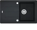 Franke Sp&uuml;le BASIS BFG 611 in Onyx aus Fragranit DuraKleen&reg; Plus Sanitized&reg; /