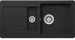 Schock Einbausp&uuml;le Typos D-150S A Onyx - Auflagesp&uuml;le - Schwarz