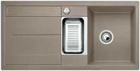 Blanco 517 354, BLANCO Metra 6S, Grau, 2 Becken, 360 x 430 mm, 170 x 285 mm, 8,89 cm