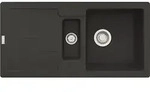 Franke Sp&uuml;le STRATA STG 651-86 Onyx mit Excenterventil / Ausschnittsma&szlig;: 840...