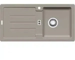 Franke Sp&uuml;le STRATA STG 614 Cashmere mit Stopfenventil / Ausschnittsma&szlig;: 840 x 415