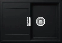Schock MOND100SAPUR, Schock Auflage-Einbausp&uuml;le Mono D-100S A Puro Schwarz