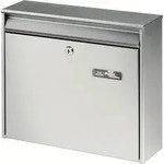 Burg-W&auml;chter Briefkasten "Mail" silber - Silber