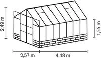 Cassandra 11500 ESG 3mm, schwarz