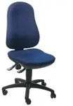 B&uuml;rodrehstuhl m.Permanentkontakt royalblau 420-550mm o.Lehnen Trgf.110kg TOPSTAR -
